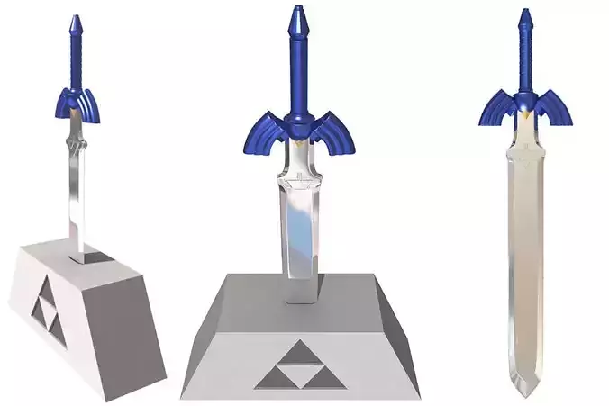 Master sword Zelda oot 3D model