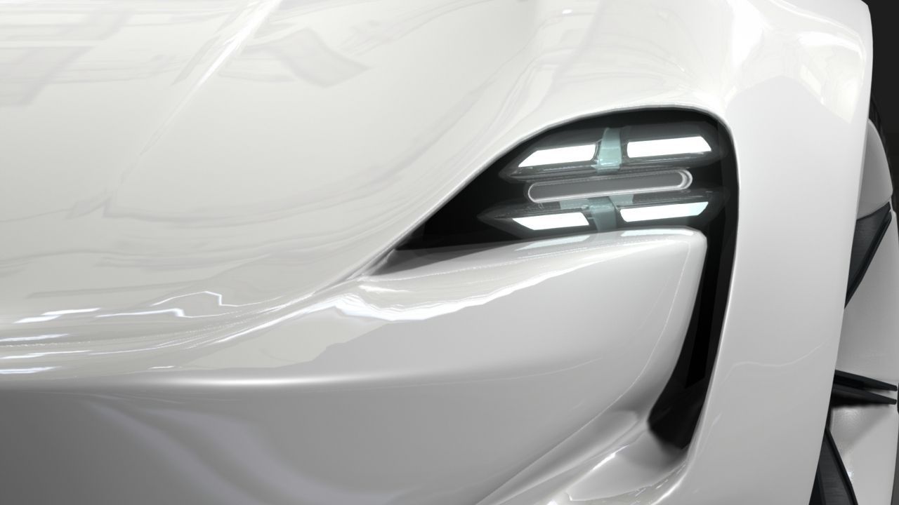 Porsche Mission e  3D model_9