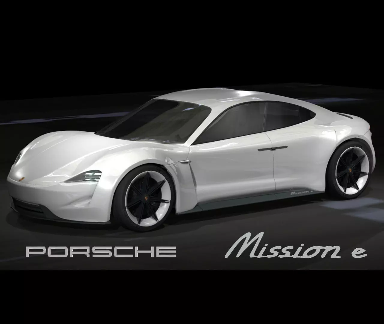 Porsche Mission e  3D model_0