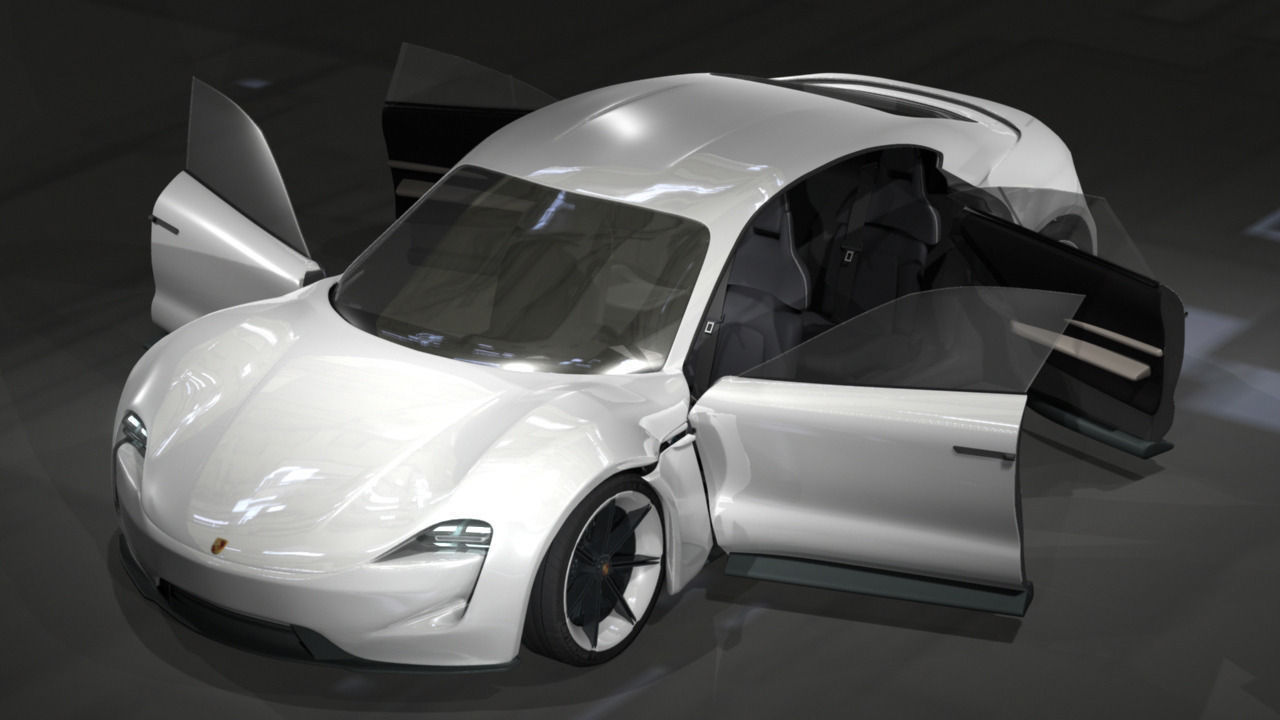 Porsche Mission e  3D model_13