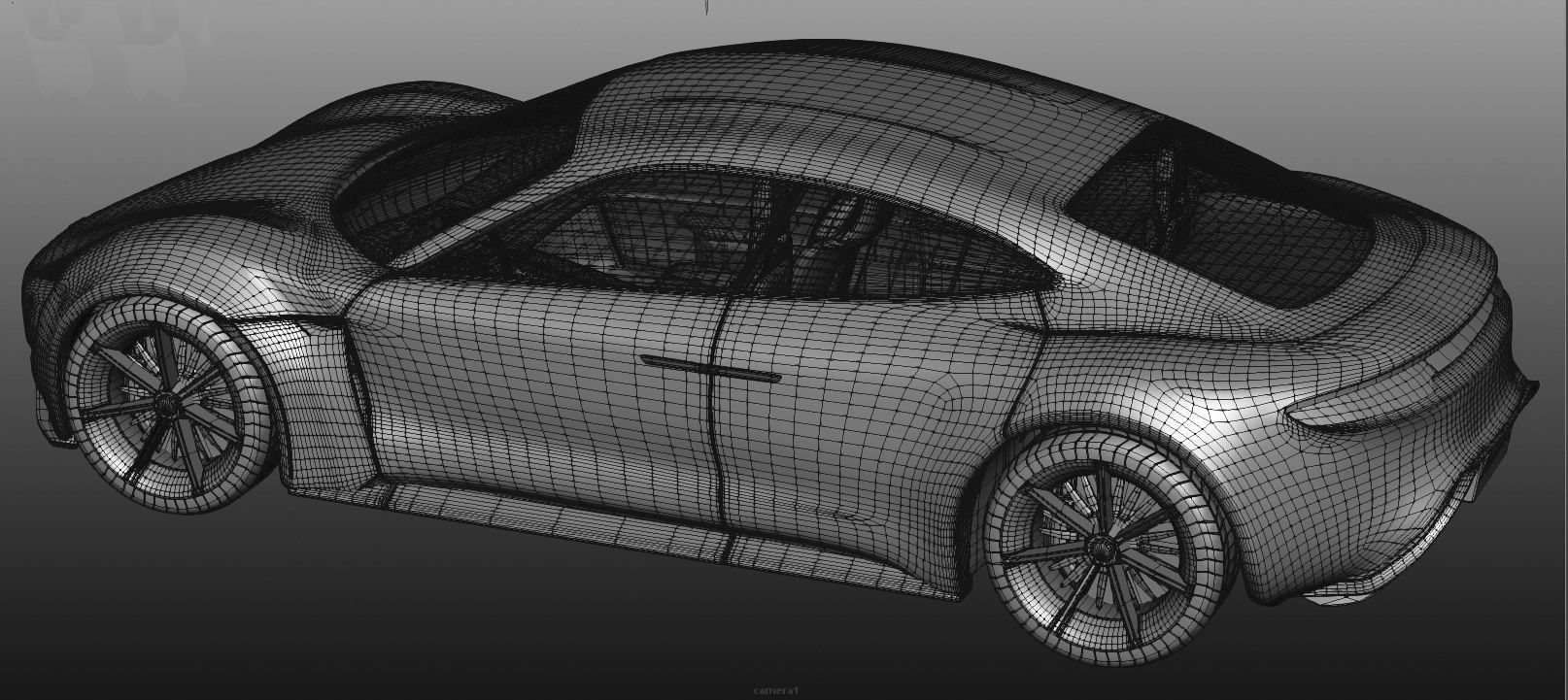 Porsche Mission e  3D model_19