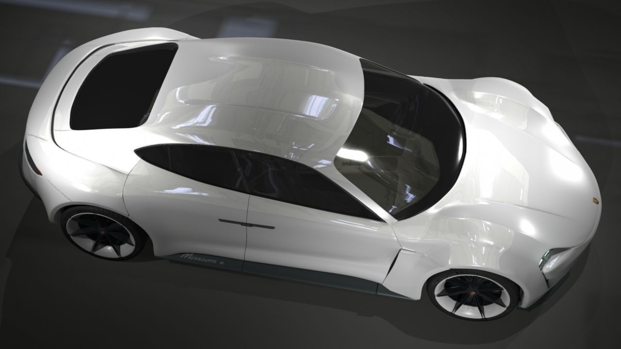 Porsche Mission e  3D model_6