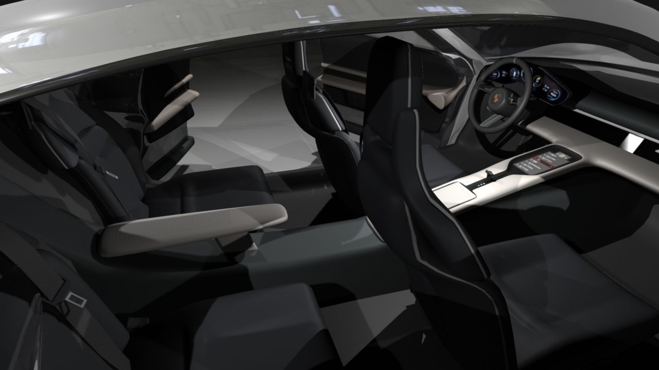 Porsche Mission e  3D model_15