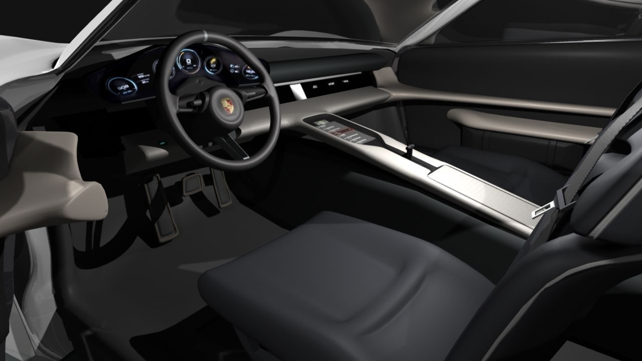 Porsche Mission e  3D model_14