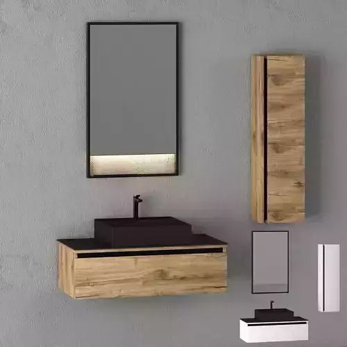 Modern Bathroom Cabinet  No 081