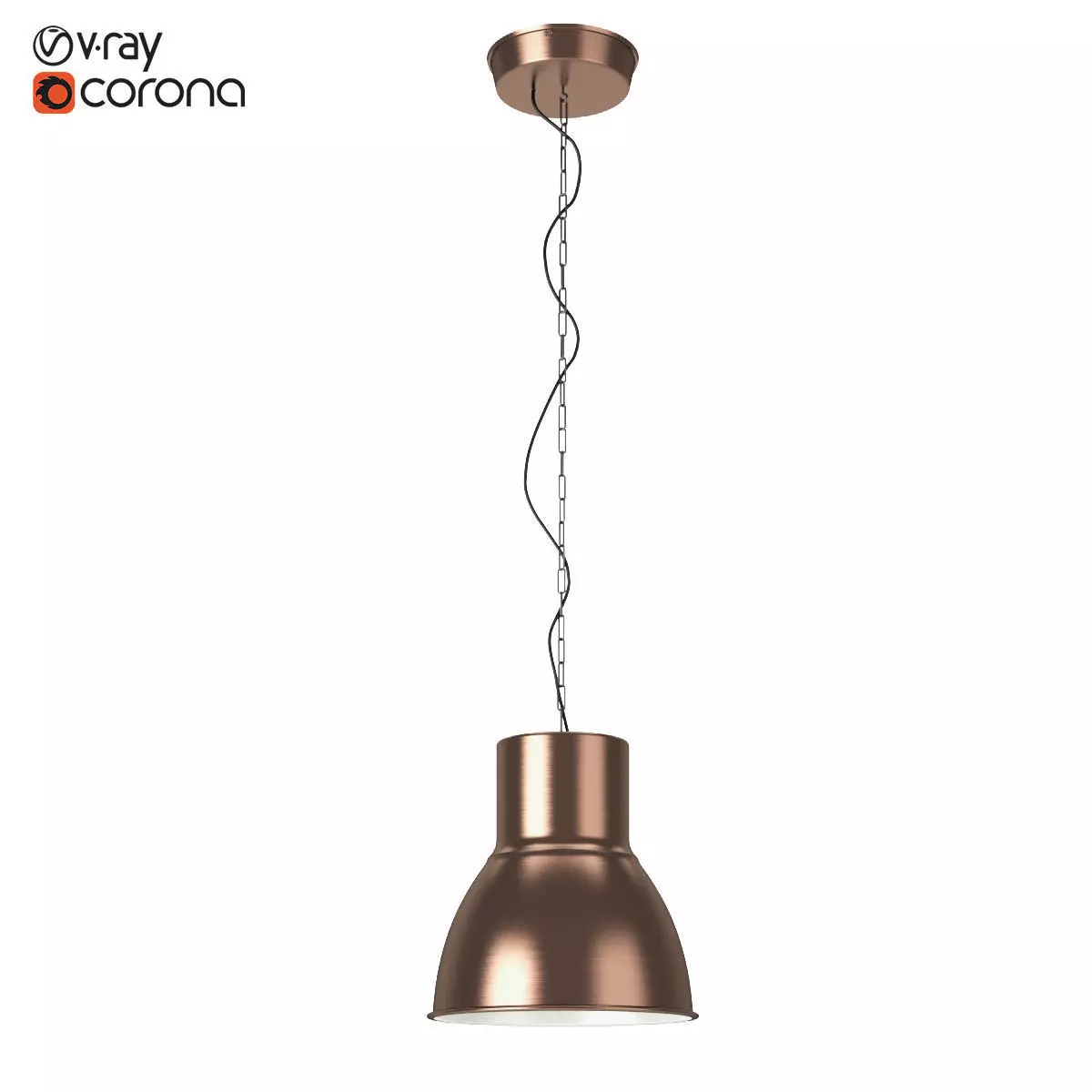 Hektar Pendant Lamp 3D model_0