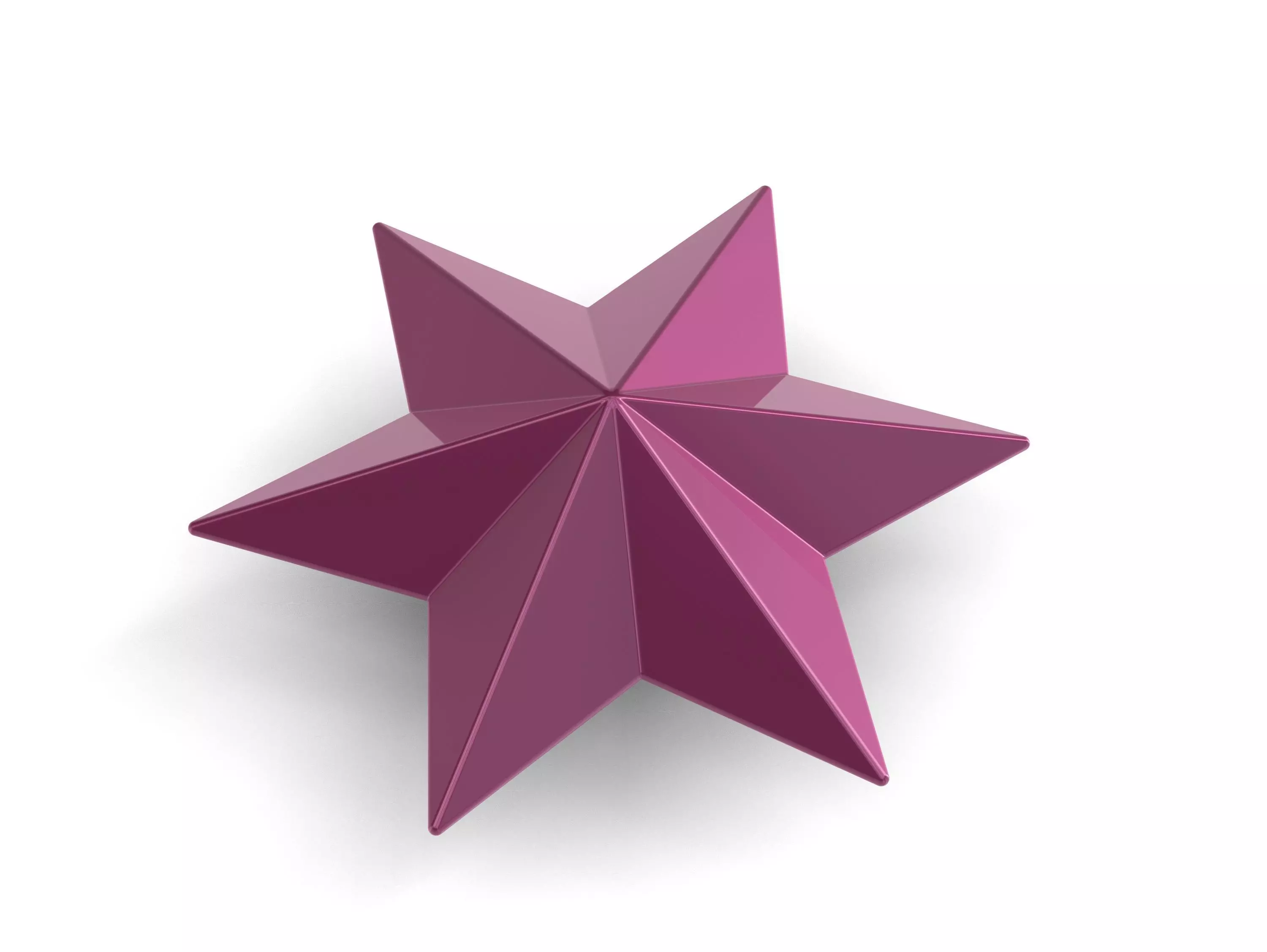 Christmas Star 3D print model_0