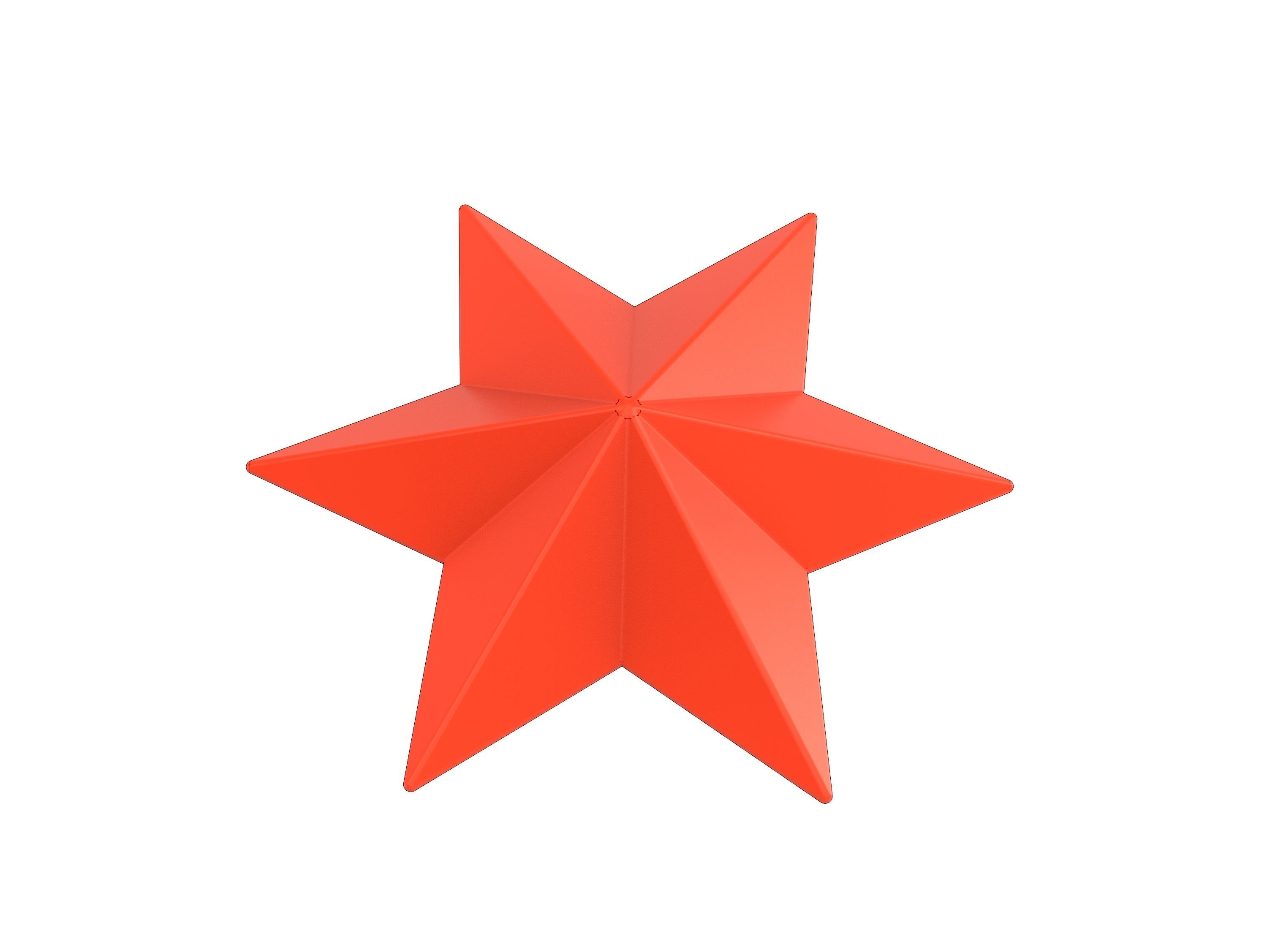 Christmas Star 3D print model_3