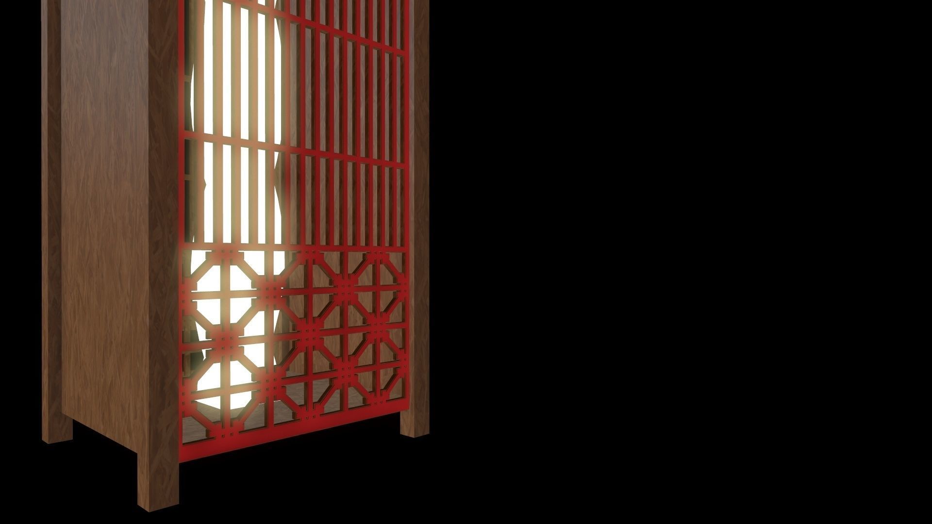 Architectural Lighting Box 01 3D model_4