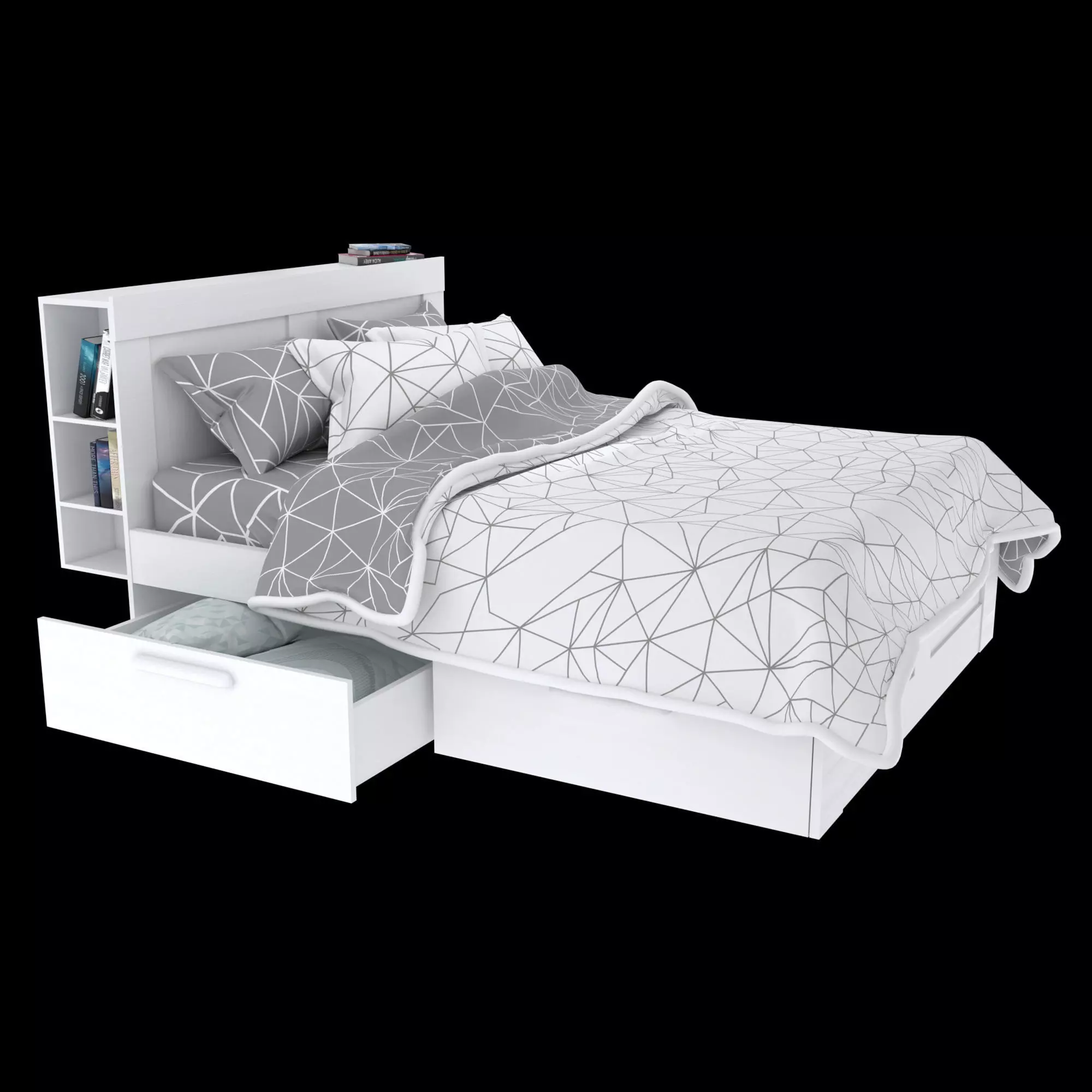 BRIMNES BED 3D model
