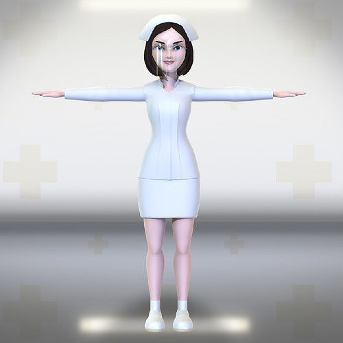 nurse 3D model