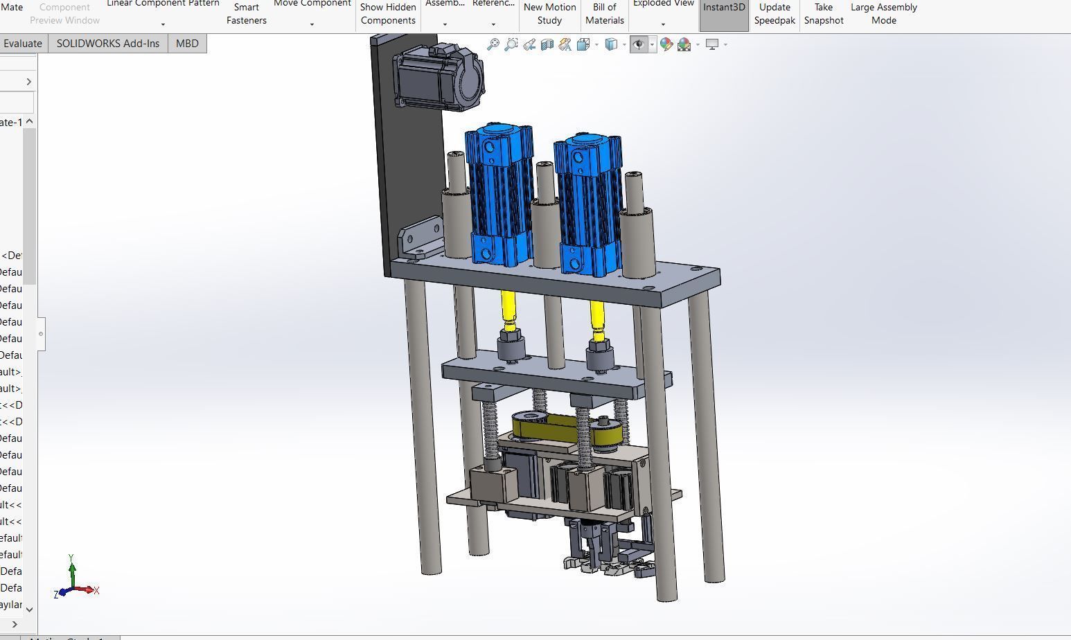 Mask Machine String Weld 3D model_1