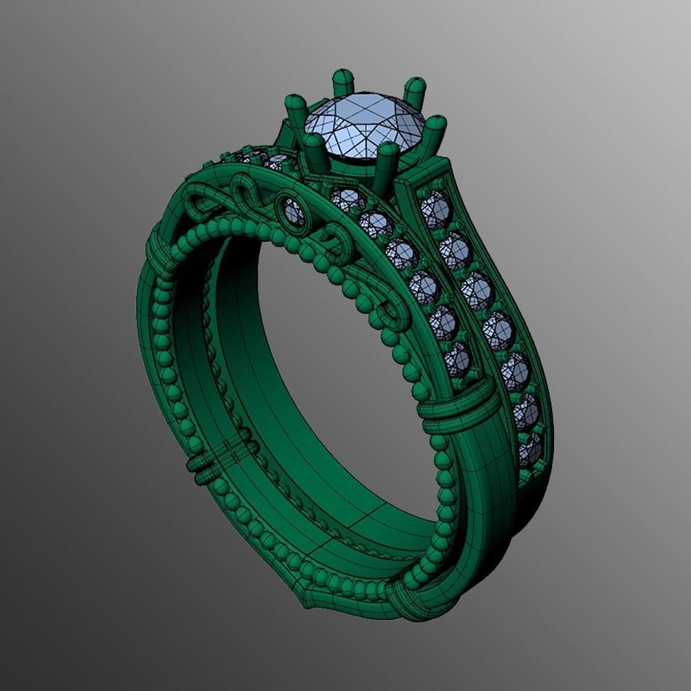 Ring sp11 3D print model_2