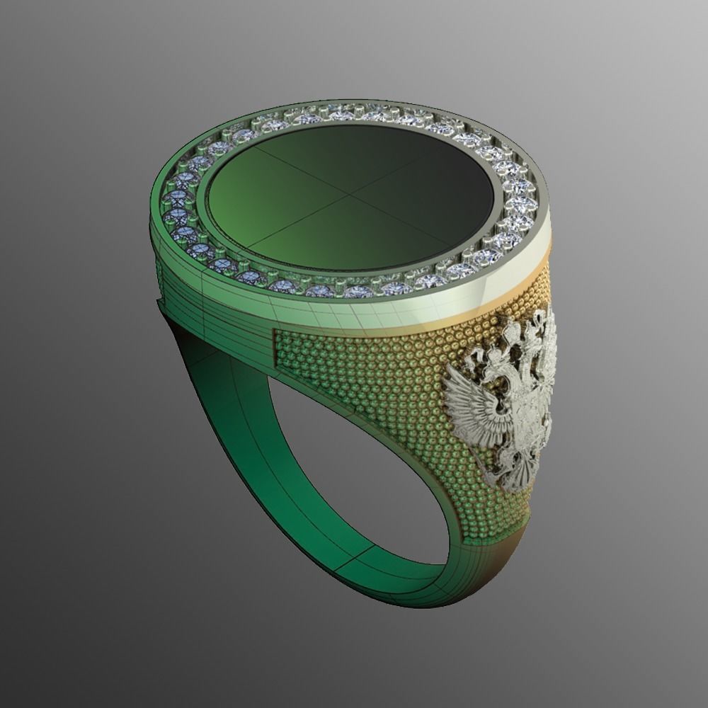Ring sp6 3D print model_1