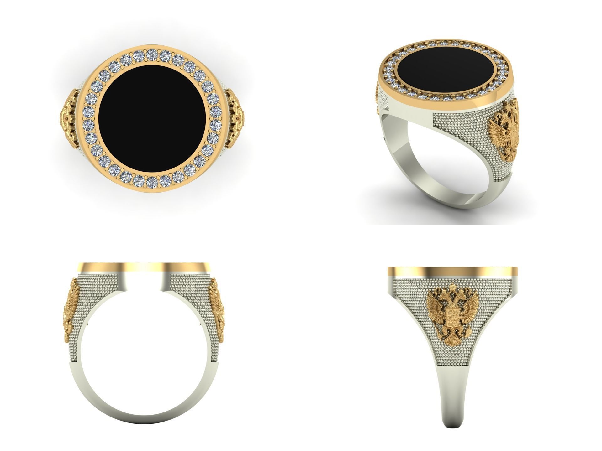 Ring sp6 3D print model_3