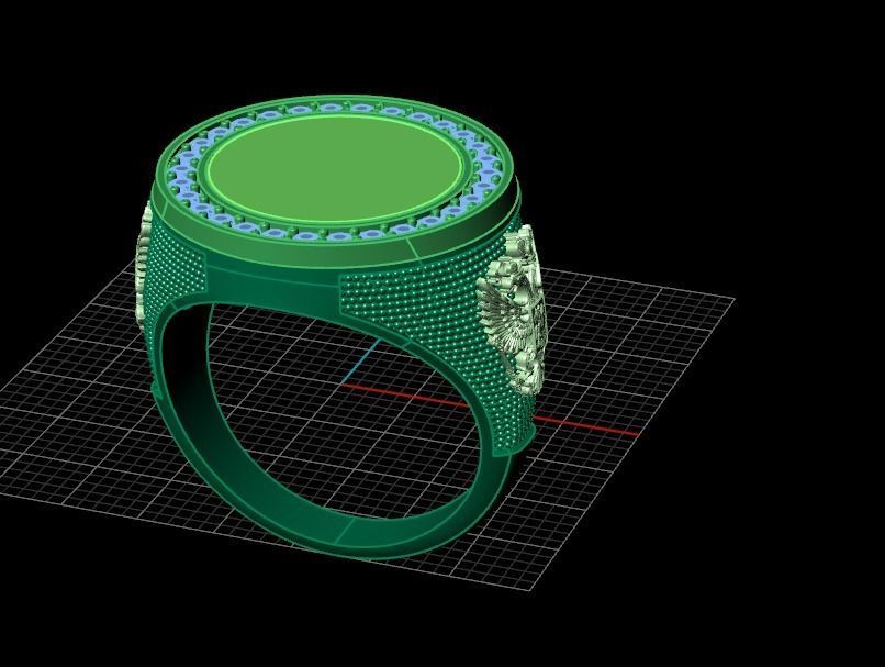 Ring sp6 3D print model_6