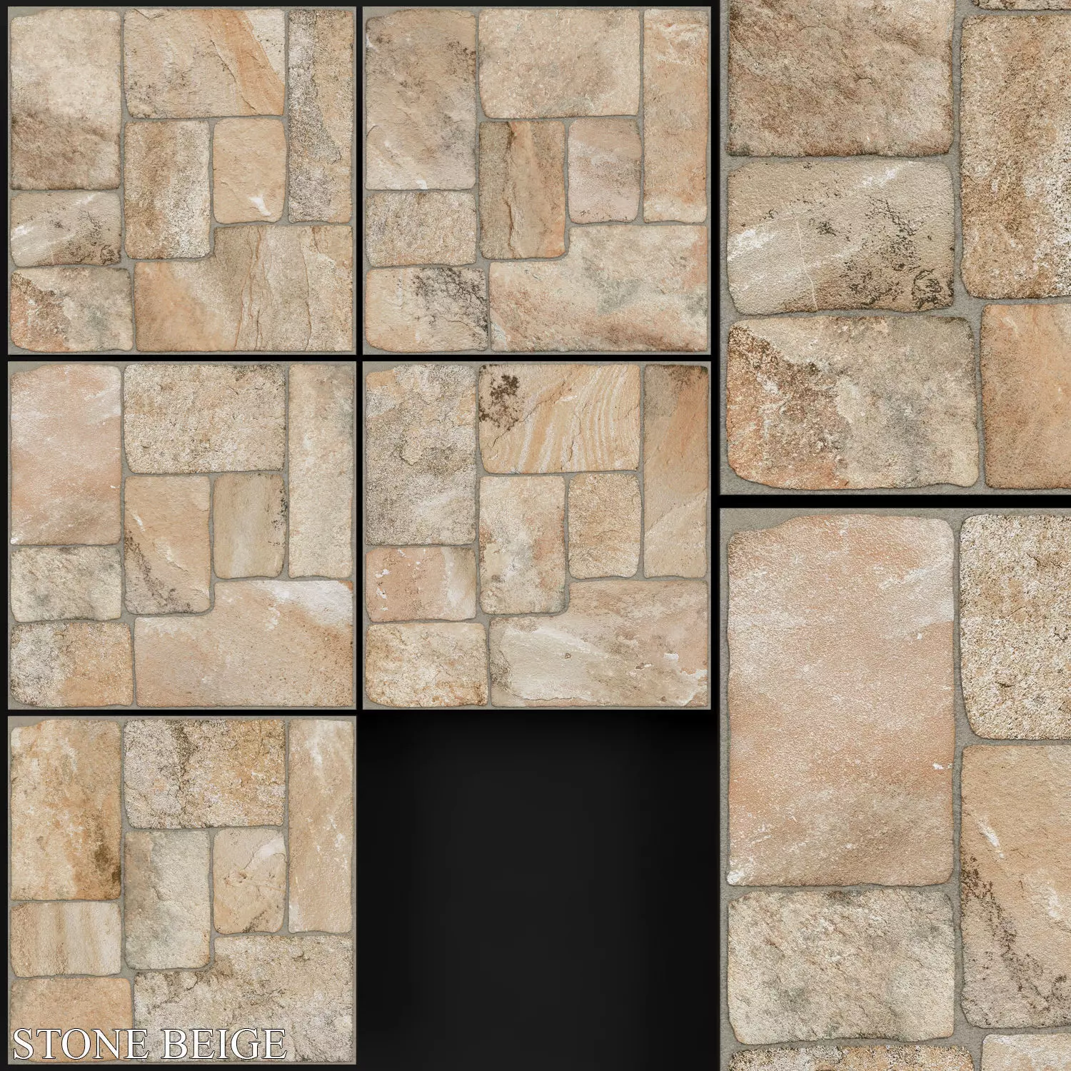Keros Stone Beige 3D model_0