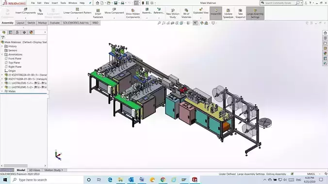 Fully Automatic Medical Mask Production line