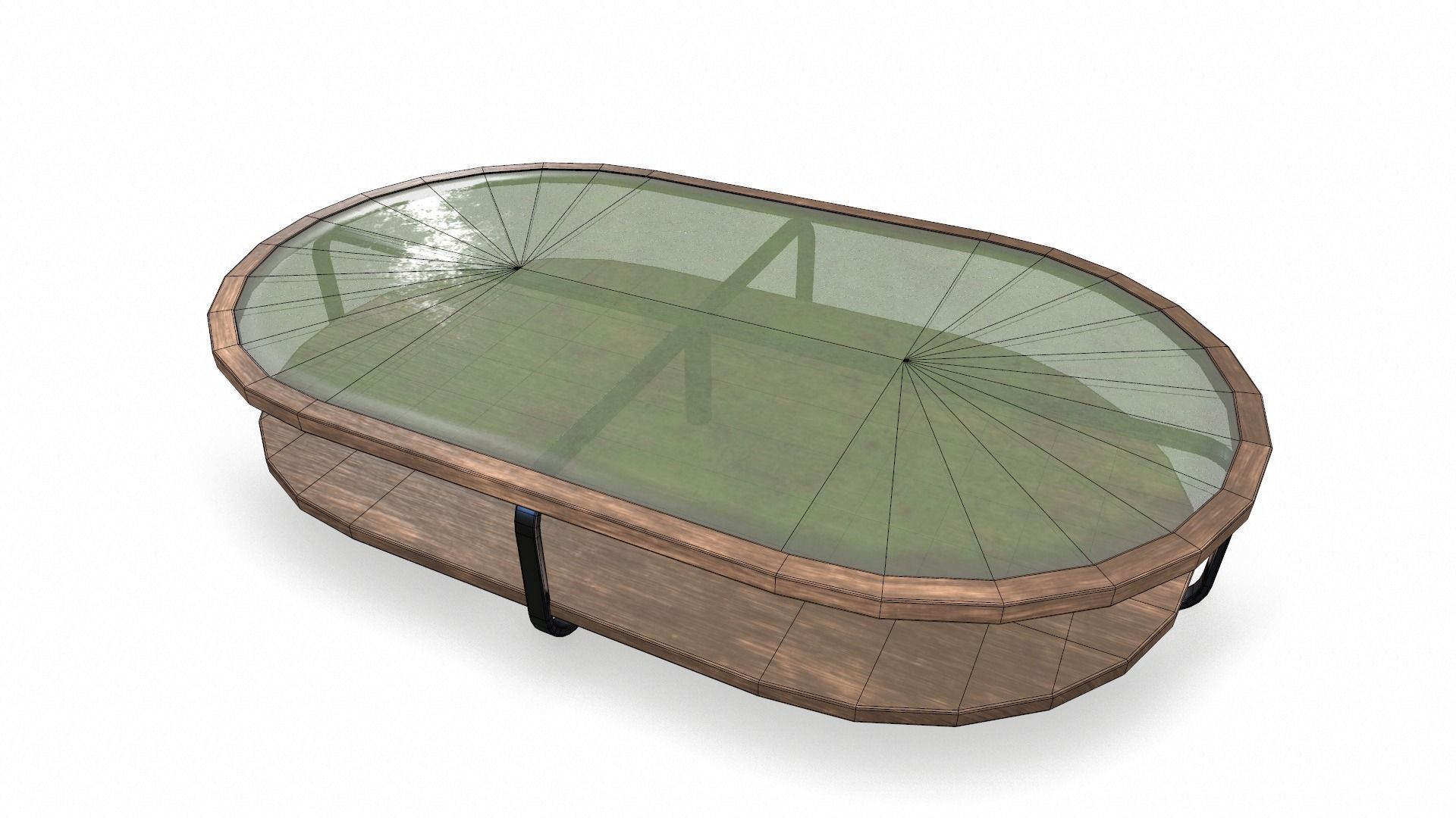 Leather Lounge chair Sofa Set 3D Model Low-poly 3D model_20