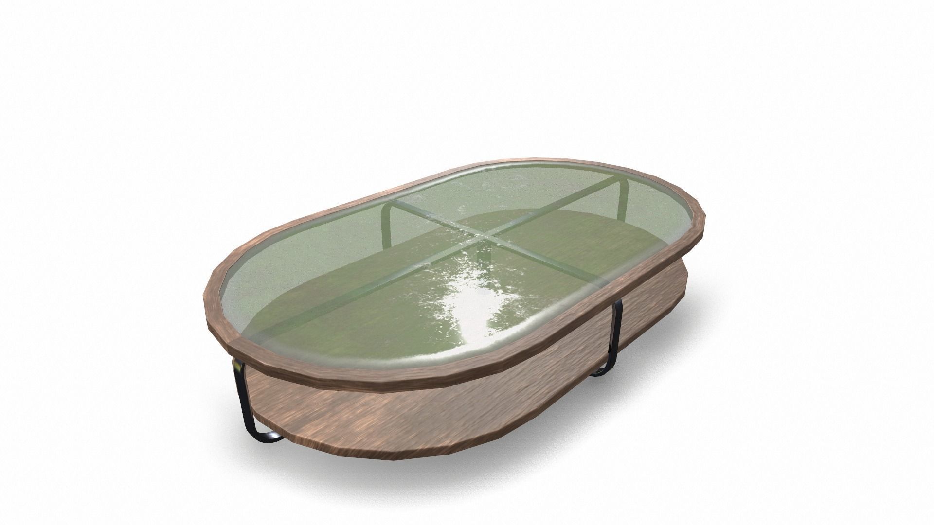 Leather Lounge chair Sofa Set 3D Model Low-poly 3D model_14