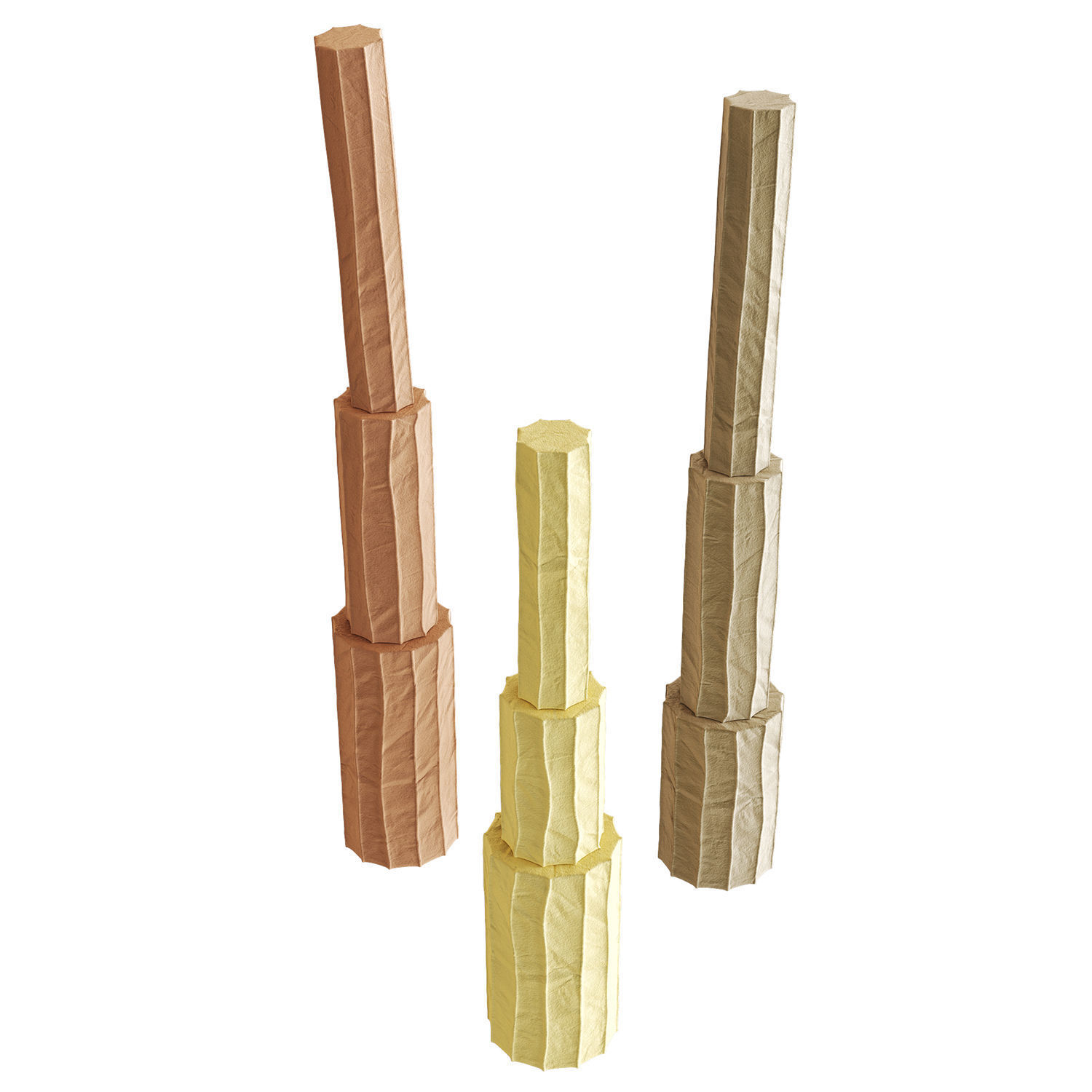 Paola Paronetto Vase Paper Clay 3D model_2