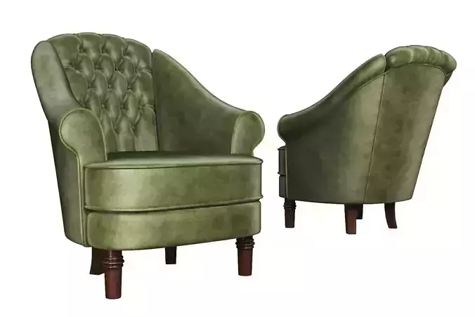 Classic velvet armchair Maddalena