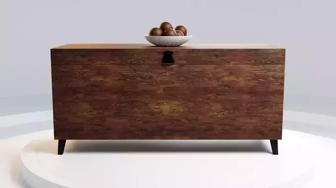 PBR Wooden chest with FREE bonus accessories