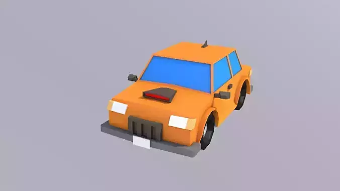 Low poly Sport Car