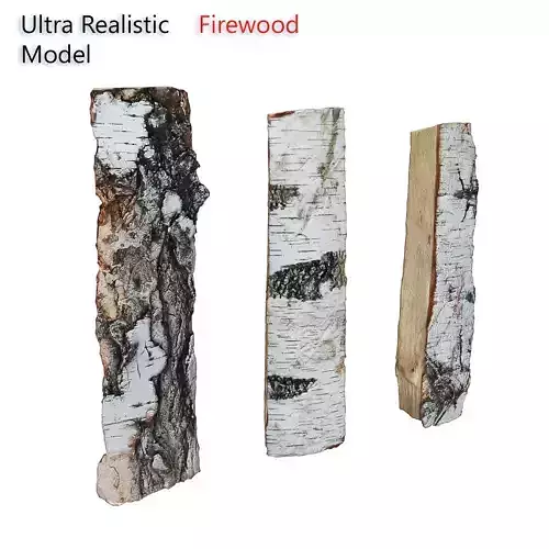 Ultra realistic  Firewood Scan  3D model
