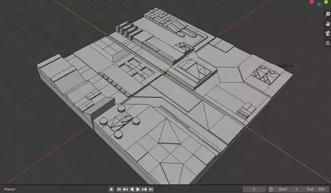 DEATH STAR TILE 2 Free 3D model