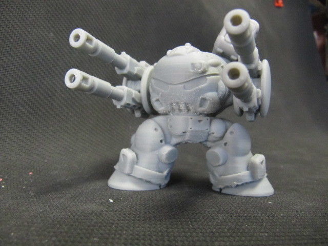CHIBI-TECH SD - BURLEIGH-II DUO GUNPOD       3D print model_4