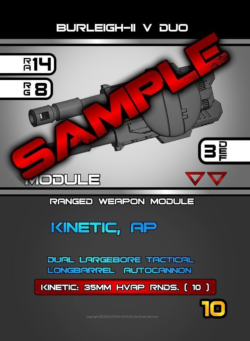 CHIBI-TECH SD - BURLEIGH-II DUO GUNPOD       3D print model_11