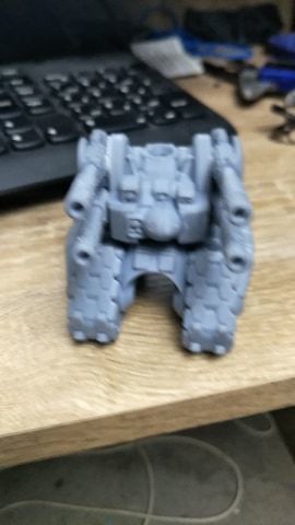 CHIBI-TECH SD - BURLEIGH-II DUO GUNPOD       3D print model_7