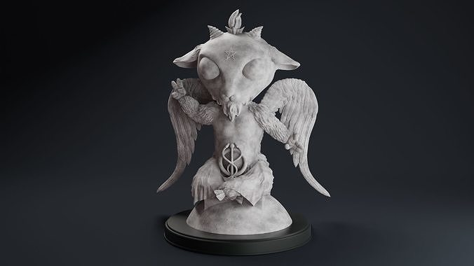 Baby Baphomet - digital file 3D print model