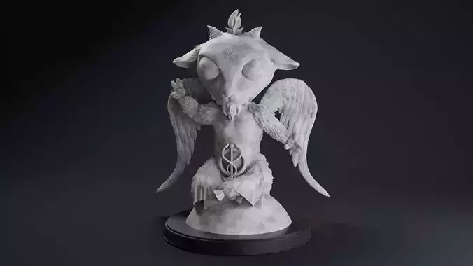 Baby Baphomet - digital file 3D print model