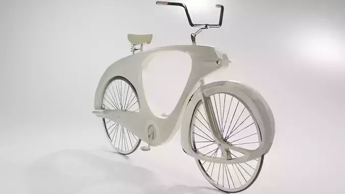 Old Style Bicycle 1946 3D model