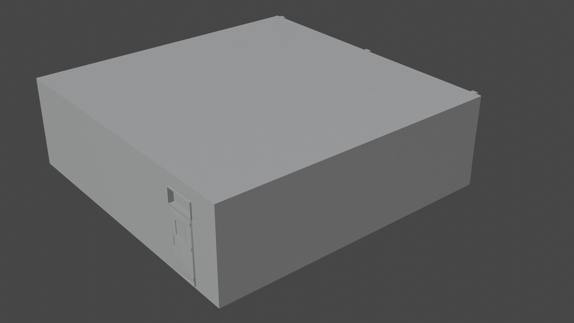 School Old Class Room 3D model_31