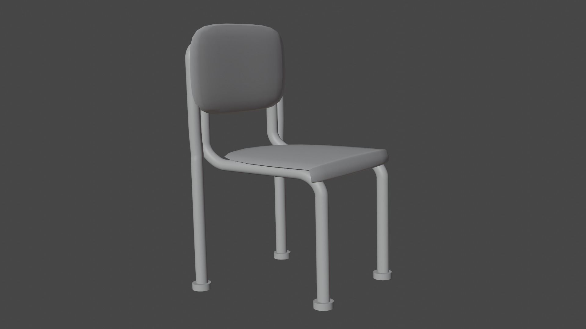 School Old Class Room 3D model_5