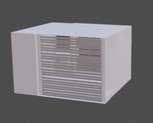 School Old Class Room 3D model_20