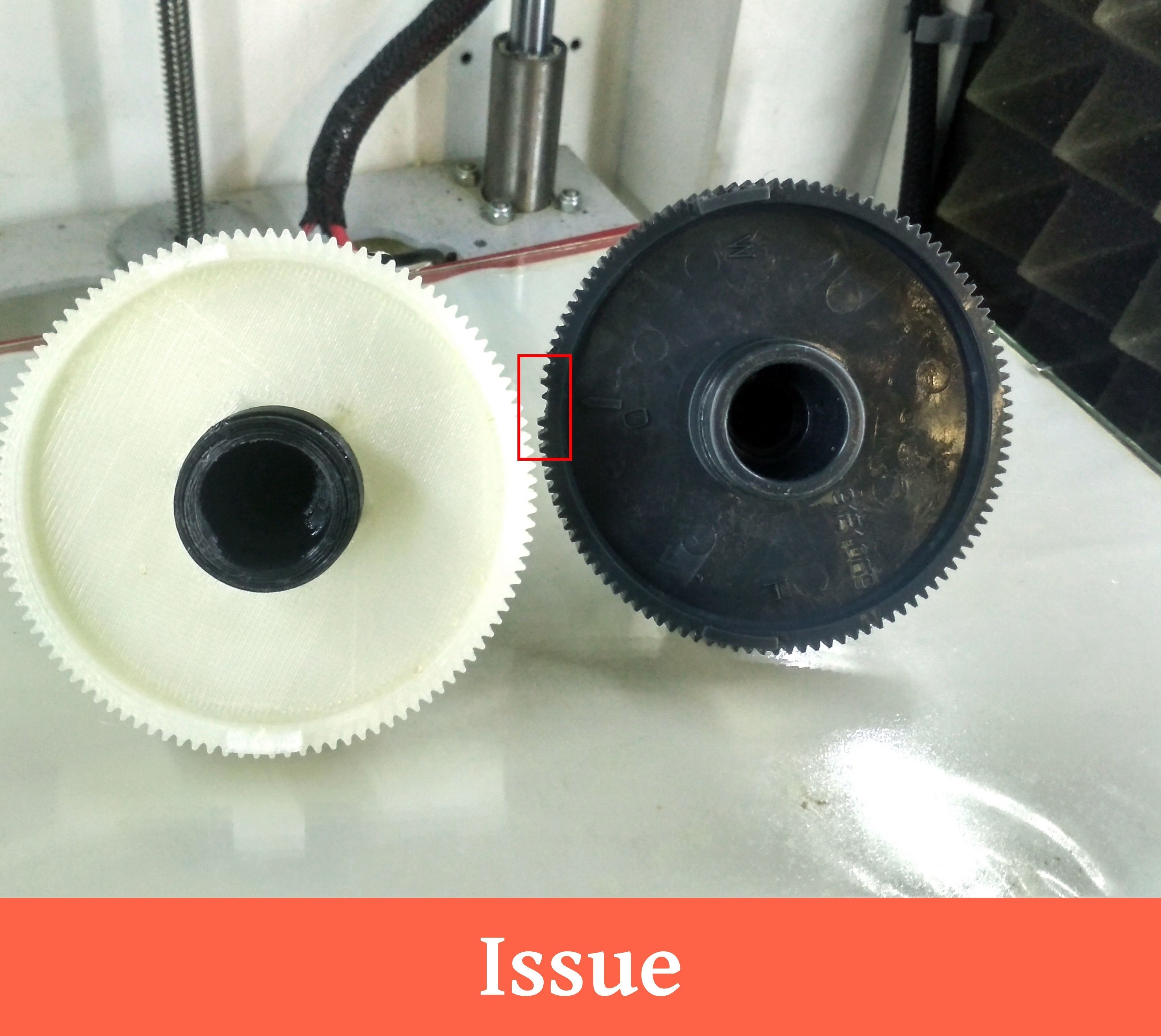 Saeco Royal Professional - gearses for gearbox 3D print model_2