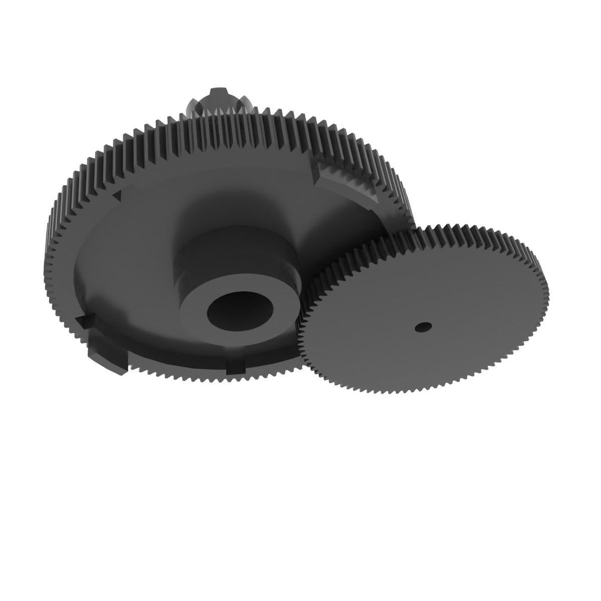 Saeco Royal Professional - gearses for gearbox 3D print model_4