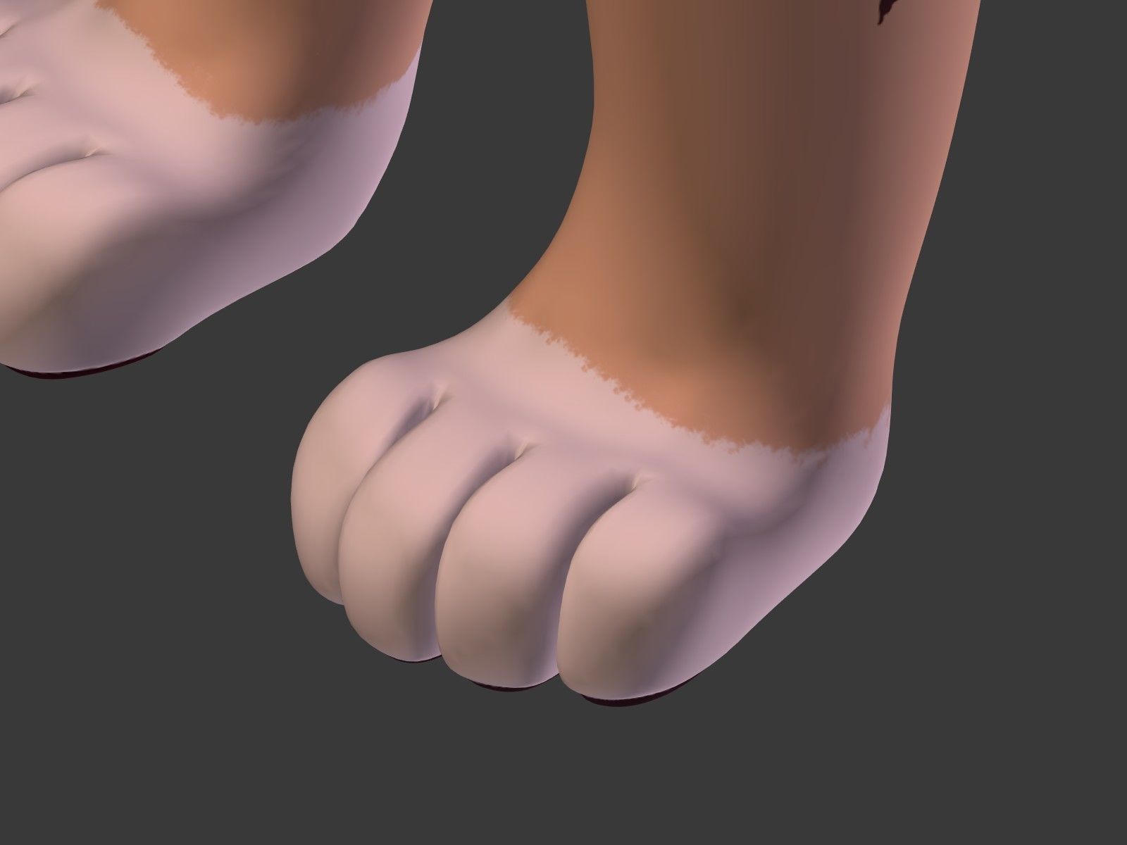 Cartoon Tiger 3D model_27