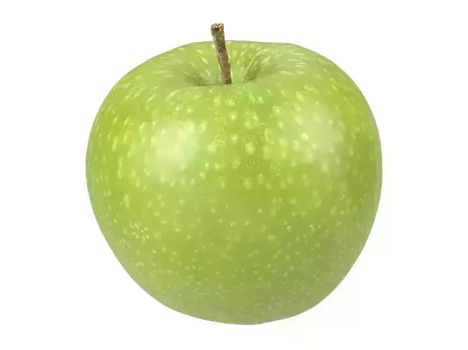 Photorealistic Apple 3D Scan 4