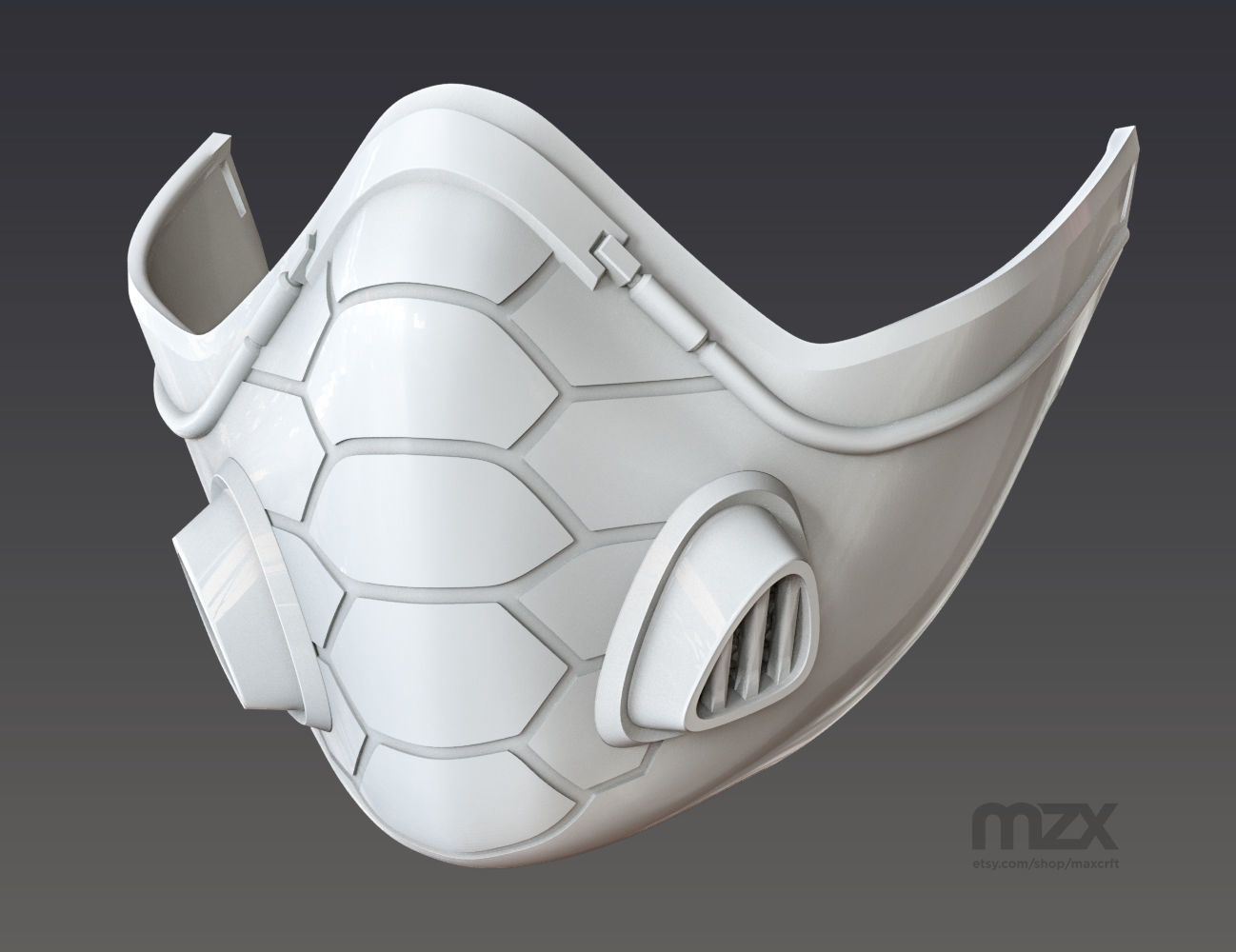 Valorant Viper mask 3D print model_0