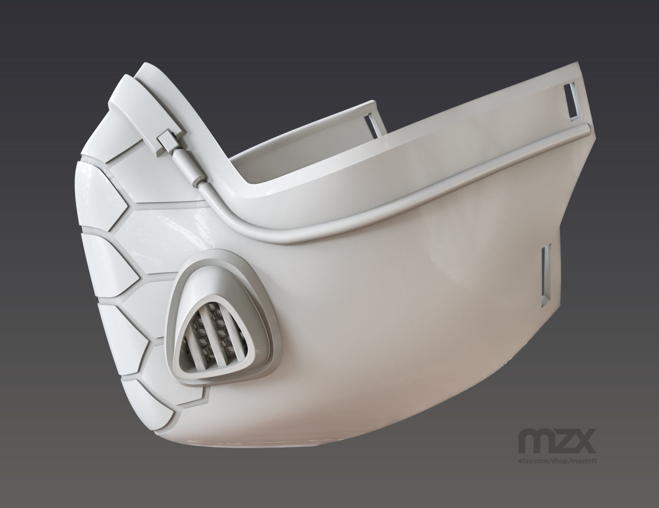 Valorant Viper mask 3D print model_1