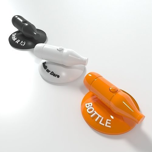 3D Printable Bottle Game  3D print model