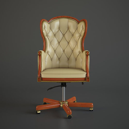 Office Boss Armchair 3D model 3