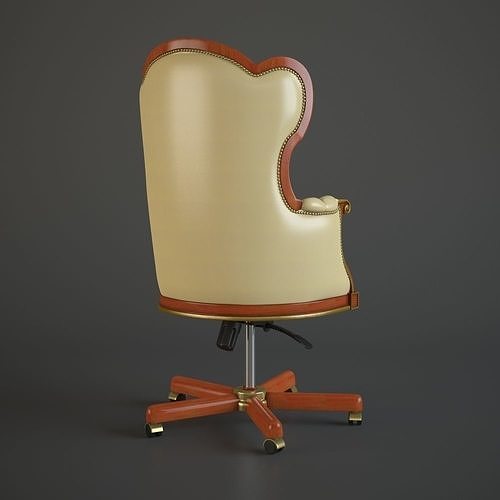 Office Boss Armchair 3D model 4