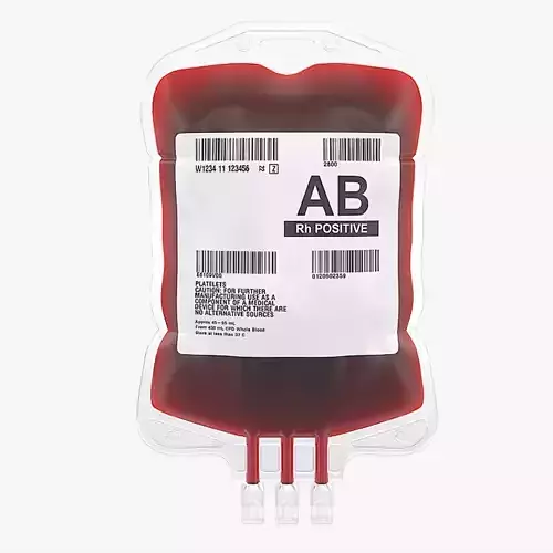 Medical Blood Bag I PBR Model 3D model Low-poly 3D model