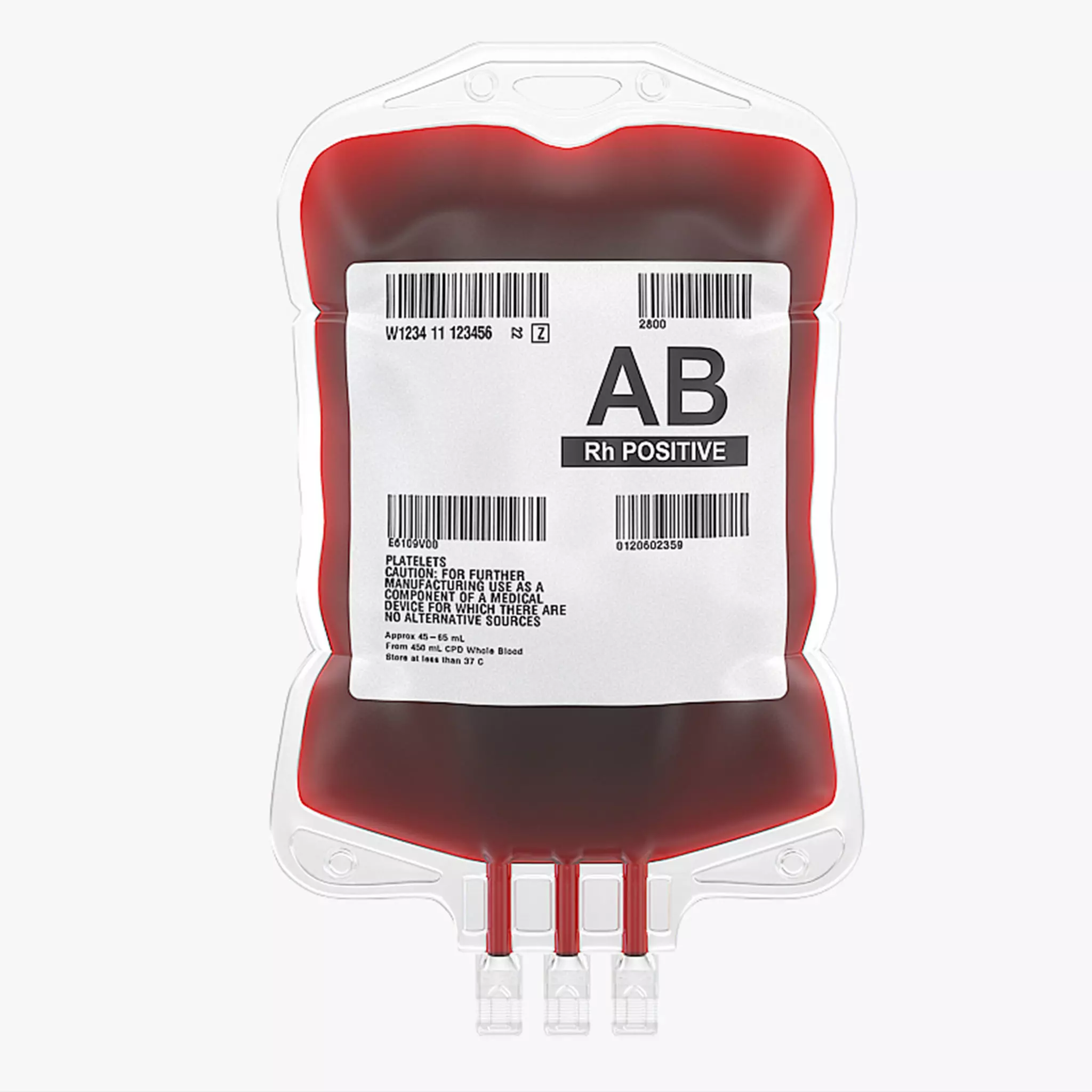 Medical Blood Bag I PBR Model 3D model Low-poly 3D model_0